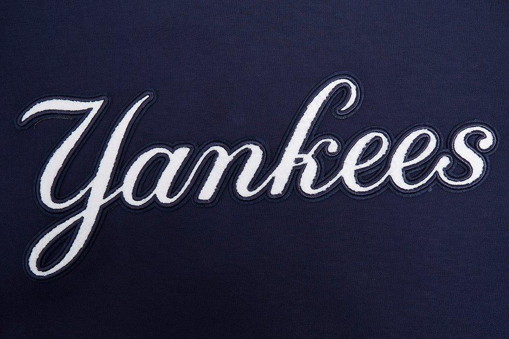 Pro Standard Men's MLB New York Yankees Classic Warm Up Jacket - Navy - NAVY Thumbnail View 6