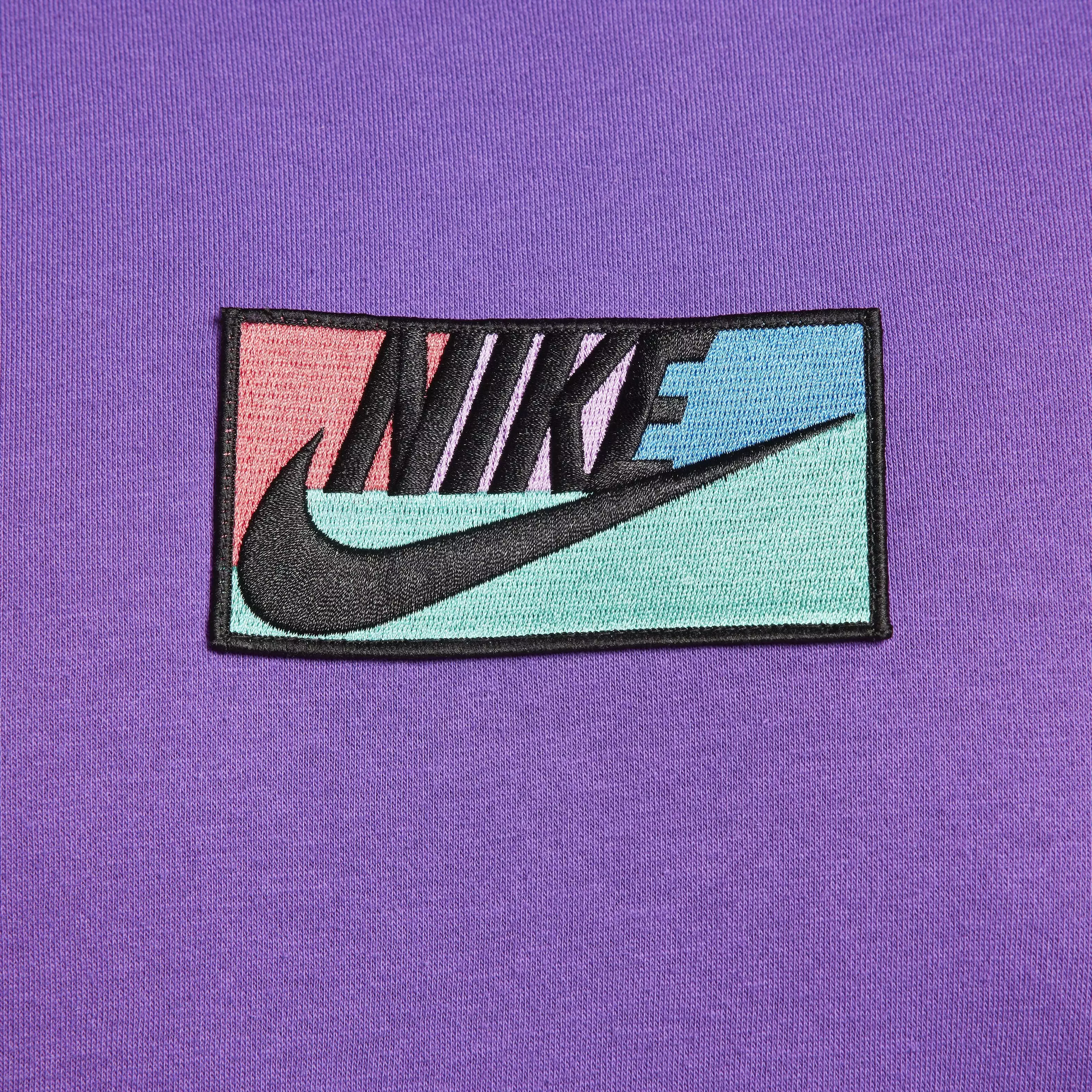 Nike Men's Club Fleece Crew - PURPLE