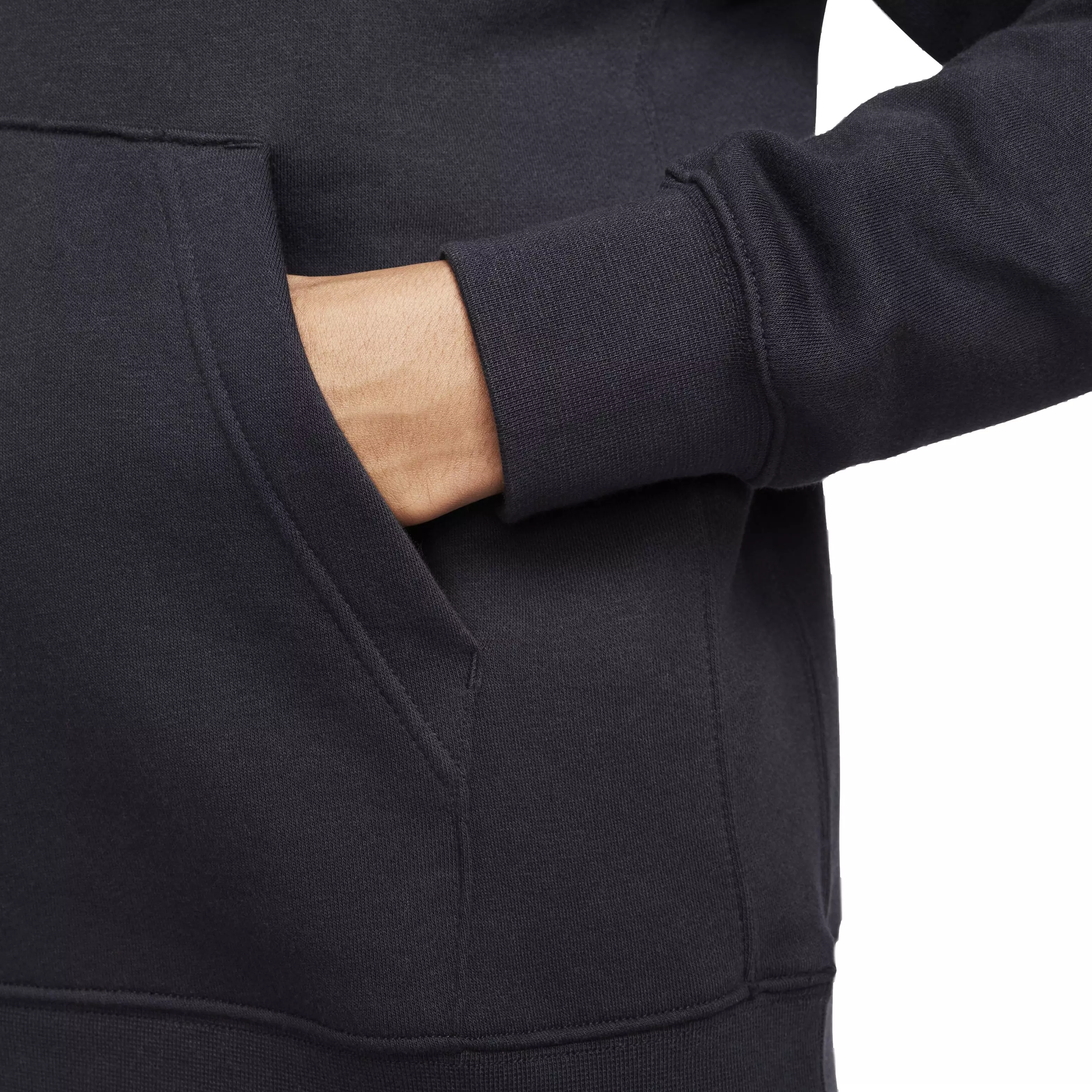 Nike Men's Club Fleece Patch Graphic BB Pullover Hoodie - BLACK