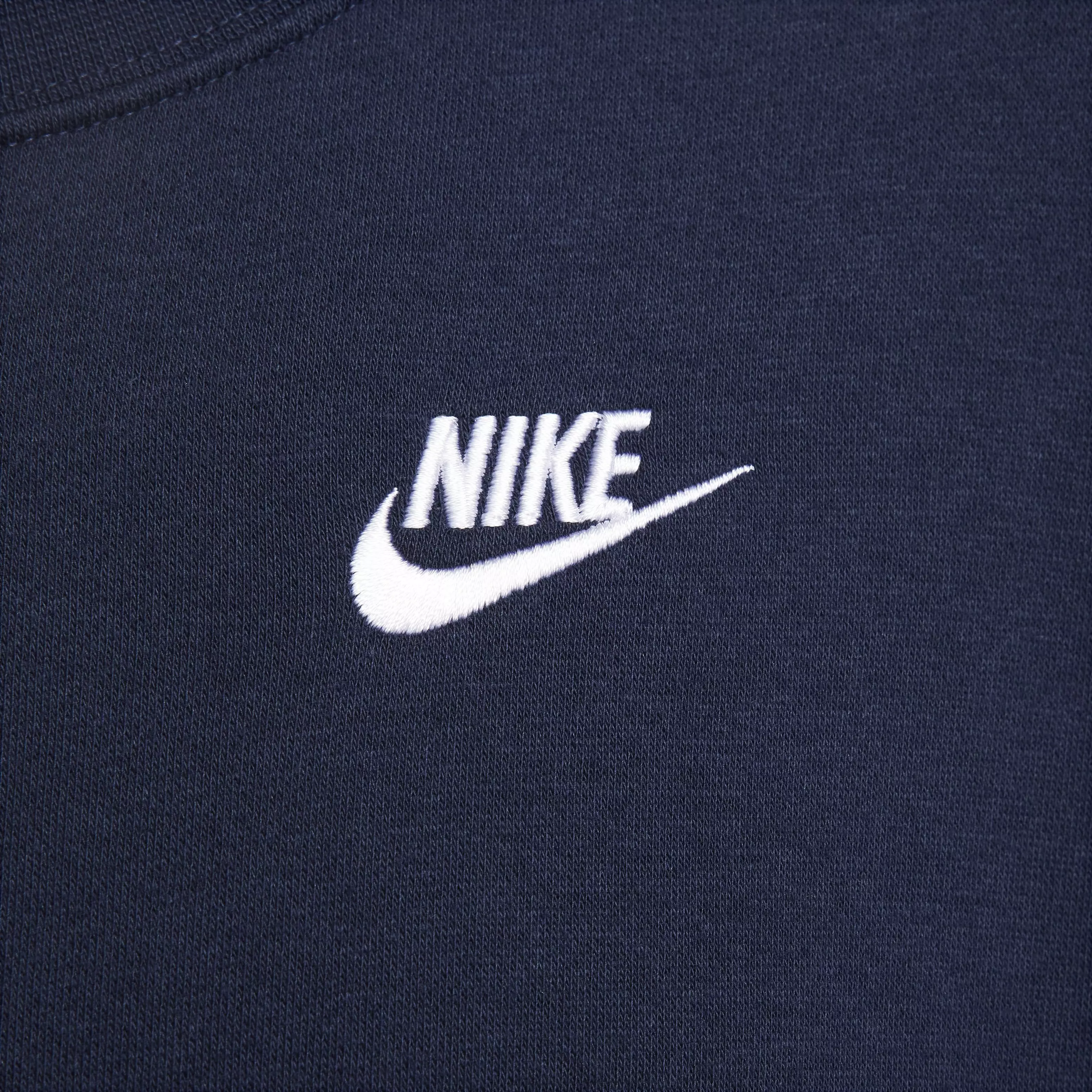 Nike Women's Sportswear Club Fleece Crewneck Sweatshirt - BLUE