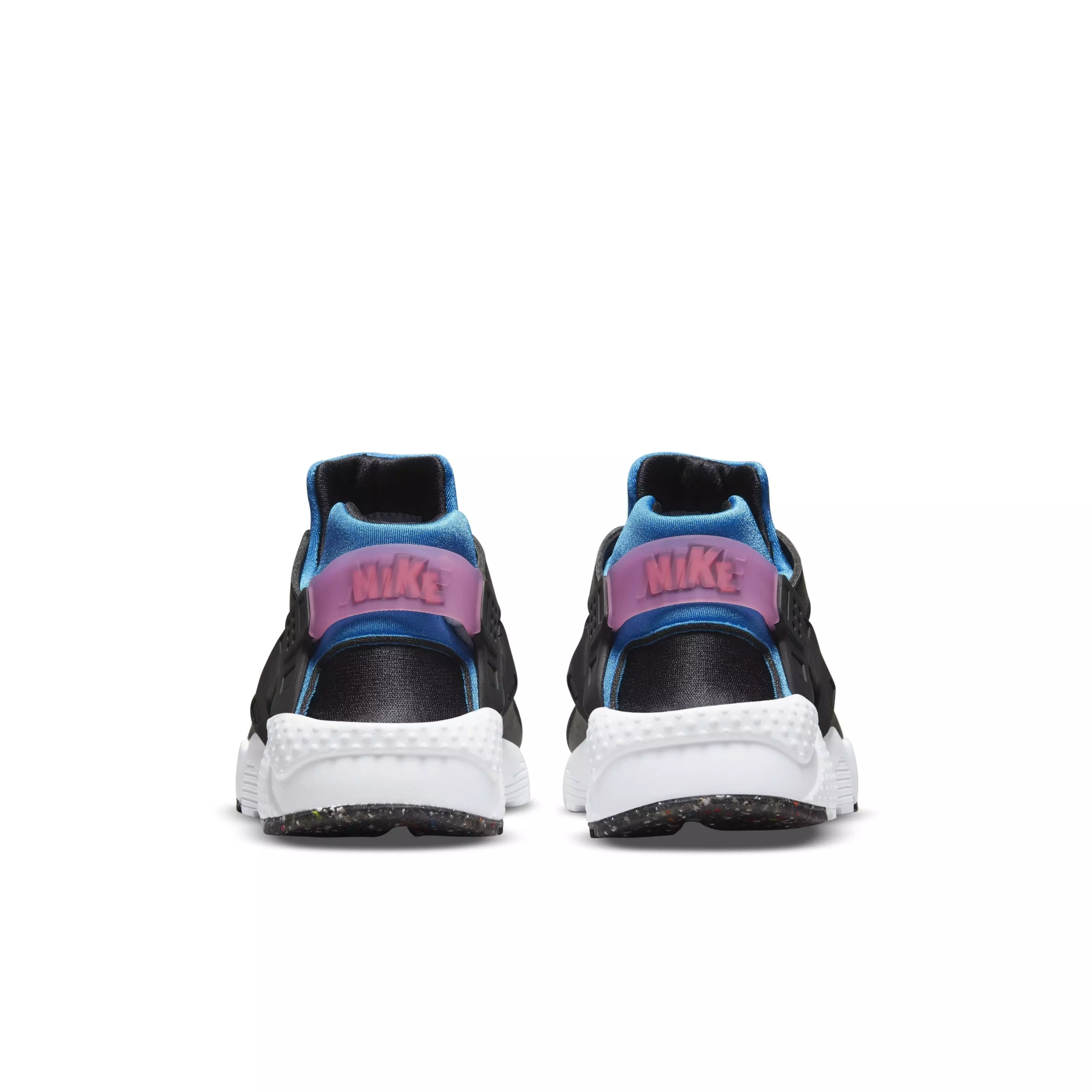 Nike Huarache Run "Black/Mint Foam/Light Photo Blue" Grade School Boys' Shoe - BLACK