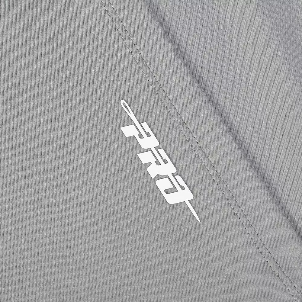 Pro Standard Men's MLB New York Yankees Classic Chenille Short Sleeve Pullover Hoodie - GREY