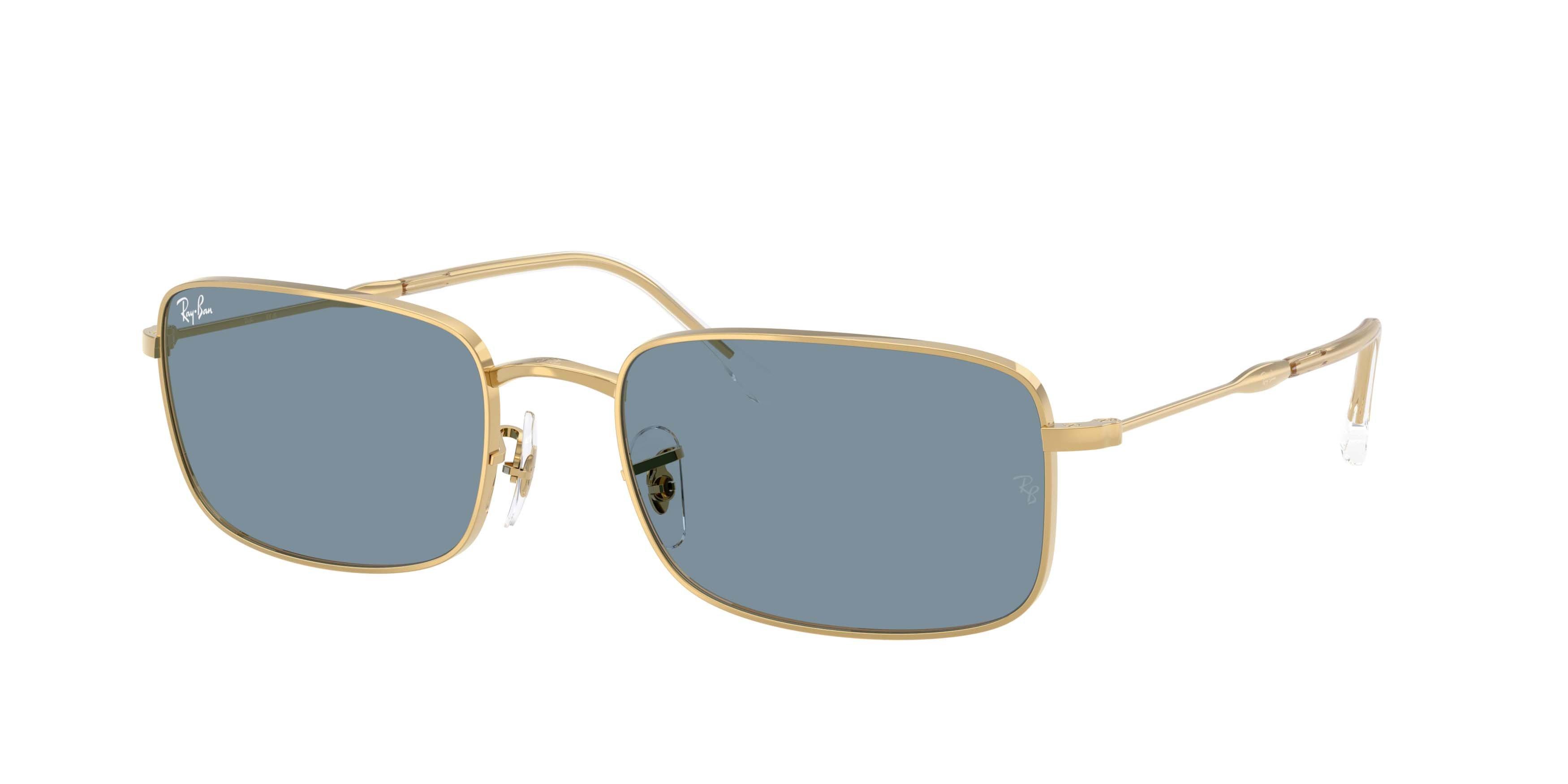 Ray-Ban RB3746 Grey Sunglasses &ndash; Polished Arista Gold - GOLD Thumbnail View 1