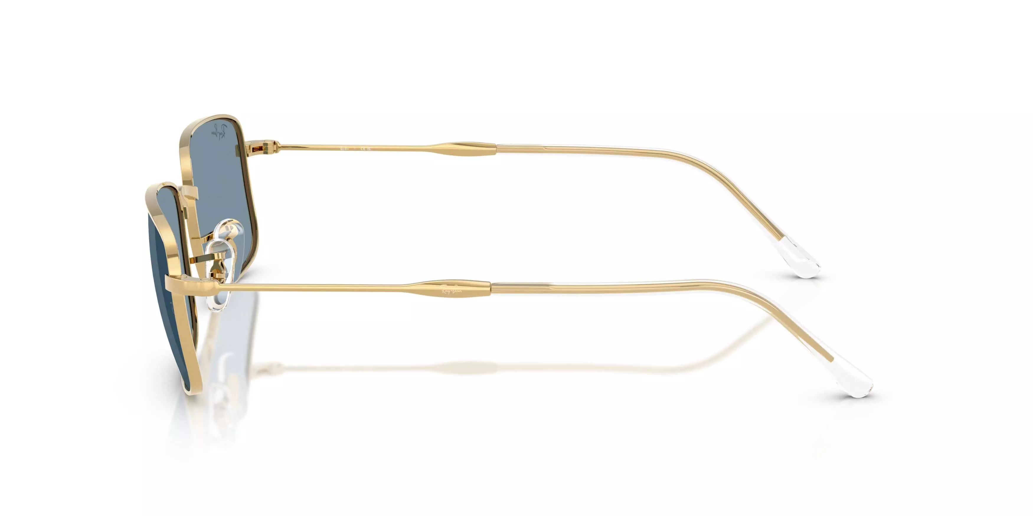 Ray-Ban RB3746 Grey Sunglasses &ndash; Polished Arista Gold - GOLD