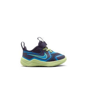 Nike Cosmic Runner "Dark Raisin/University Blue/White/Light Liquid Lime" Infant Girls' Running Shoe - DK RAISIN/BLUE/WHITE/LIME