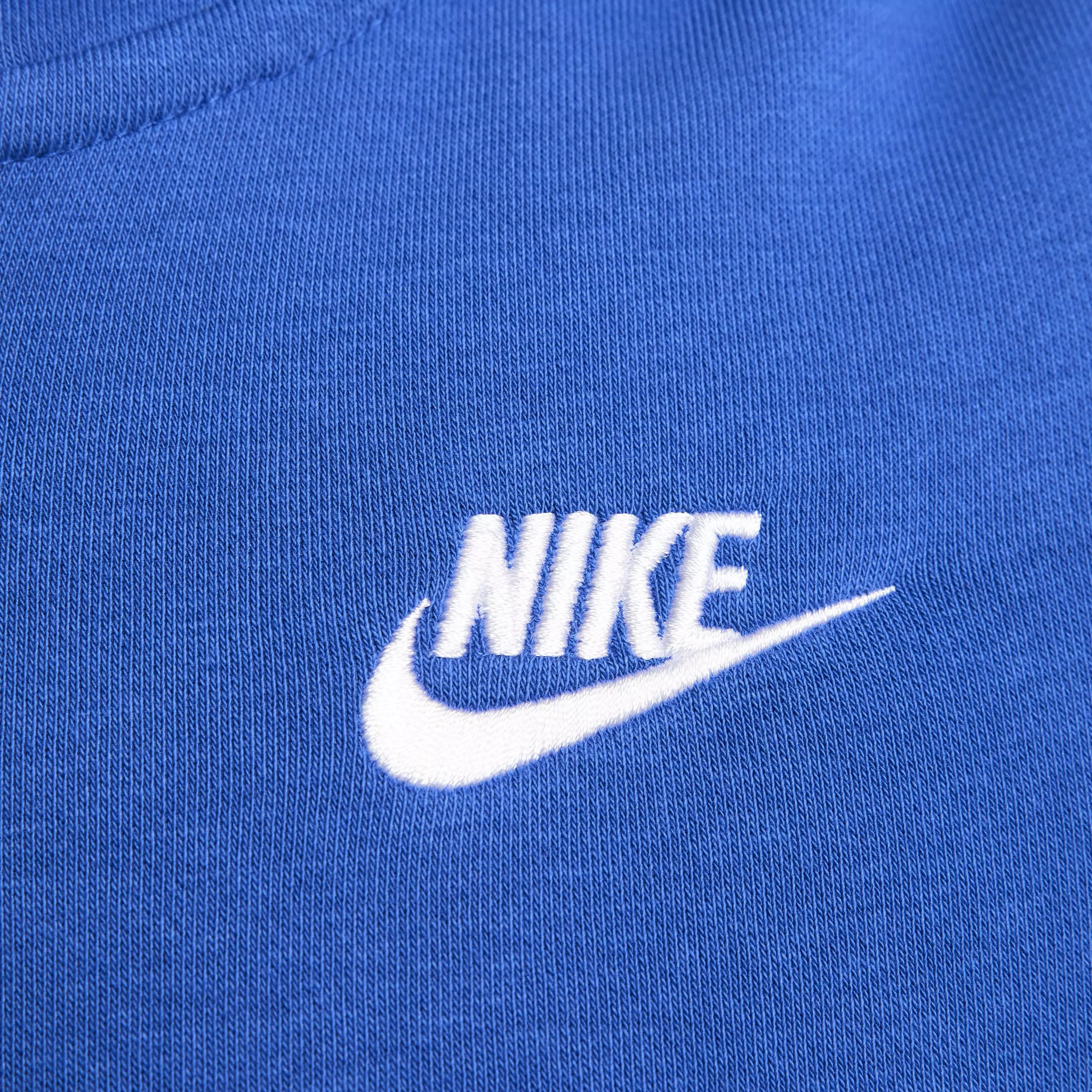 Nike Women's Sportswear Club Fleece Full-Zip Hooded Jacket - BLUE