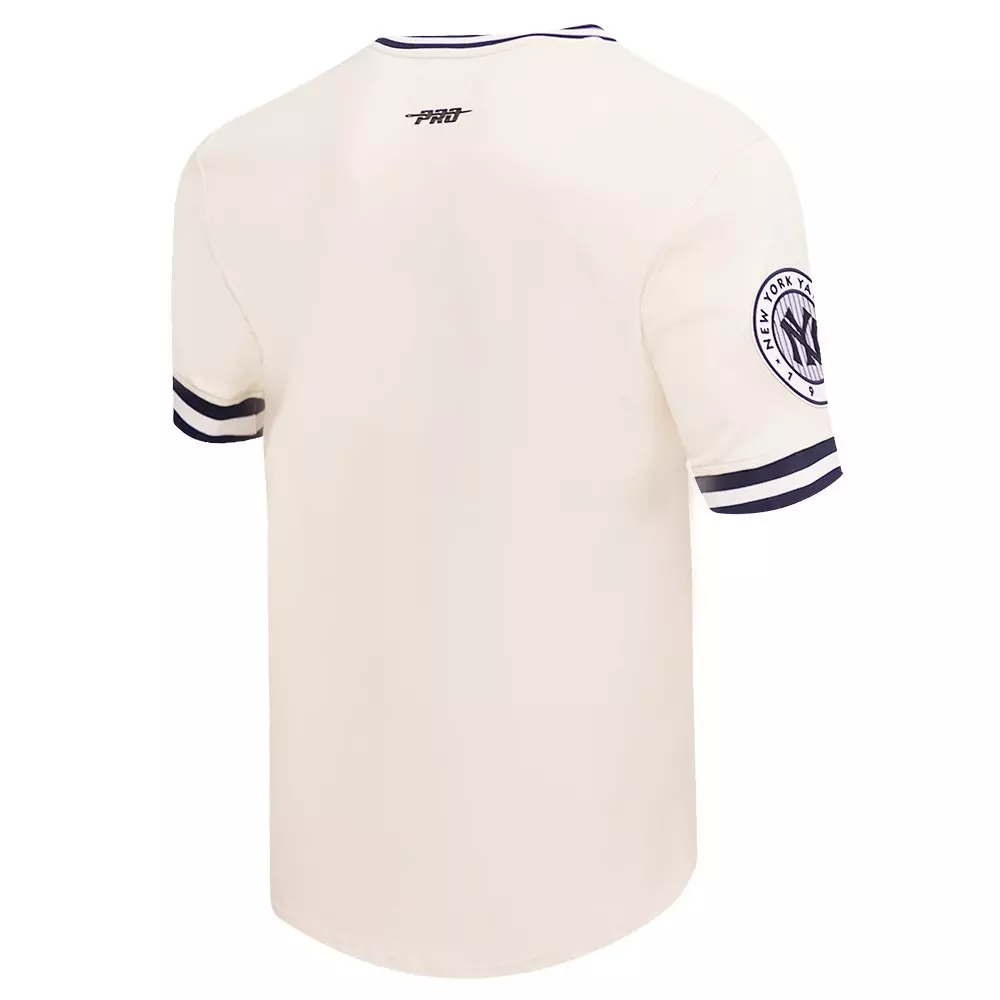 Pro Standard Men's MLB New York Yankees Retro Classic Top - Eggshell - EGGSHELL