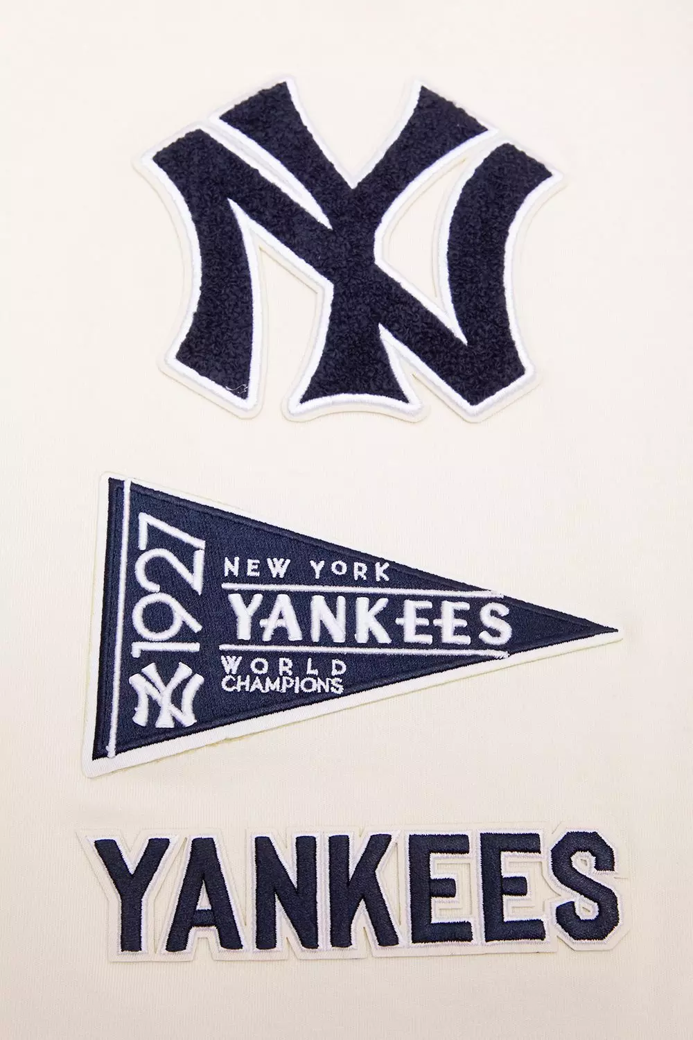 Pro Standard Men's MLB New York Yankees Retro Classic Top - Eggshell - EGGSHELL