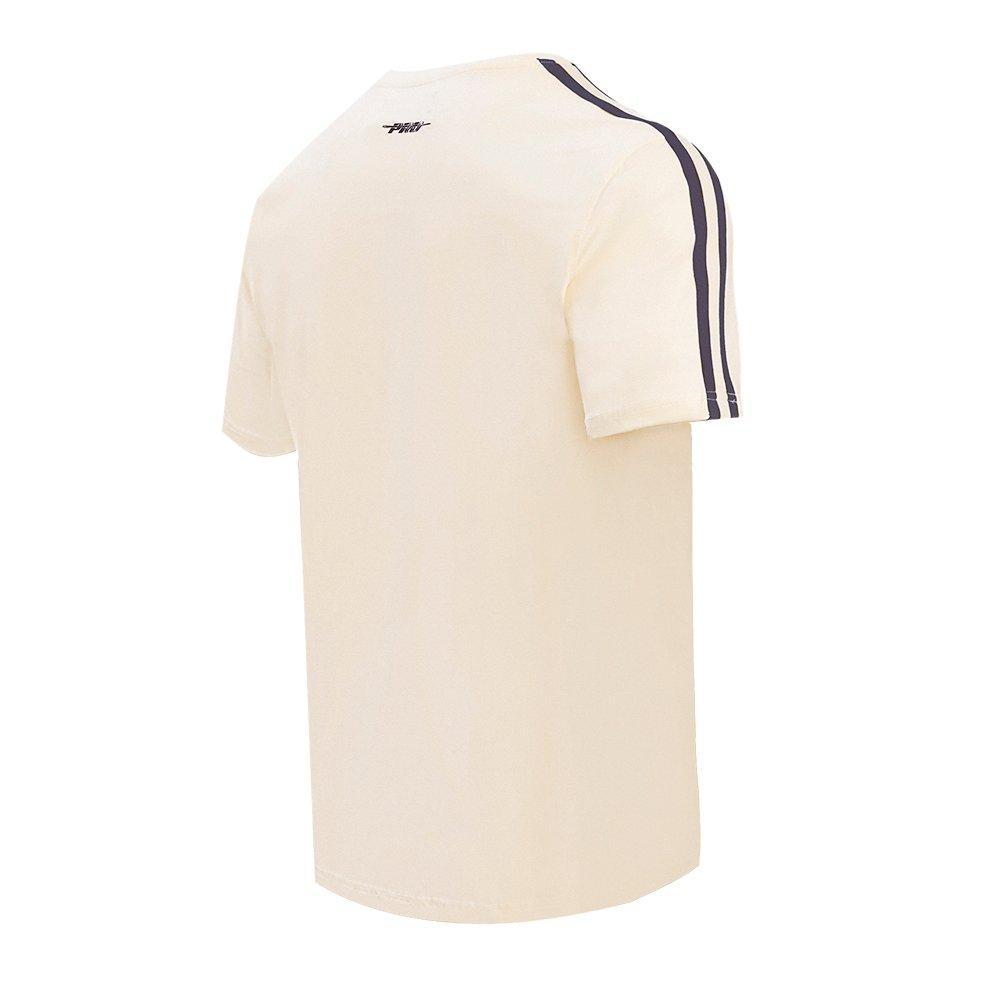 Pro Standard Men's MLB New York Yankees Retro Classic Striped Top - EGGSHELL Thumbnail View 4