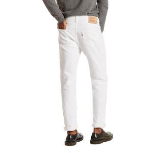 Levi's Men's 501 Original Straight Fit White Jeans