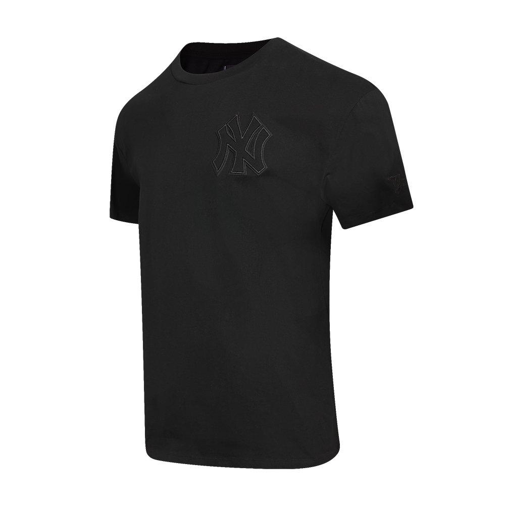 Pro Standard Men's MLB New York Yankees Neutral Drop Shoulder Top - BLACK Thumbnail View 3