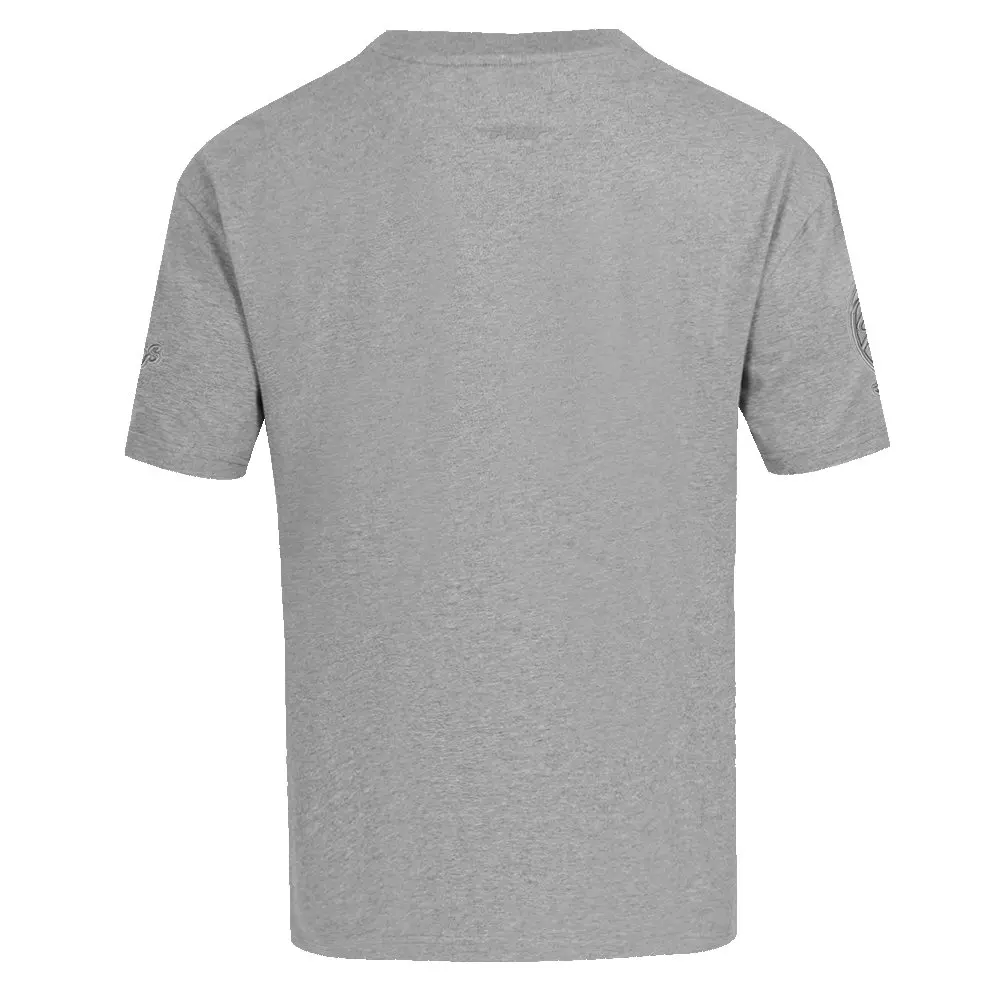 Pro Standard Men's MLB New York Yankees Neutral Drop Shoulder Top - DK GREY