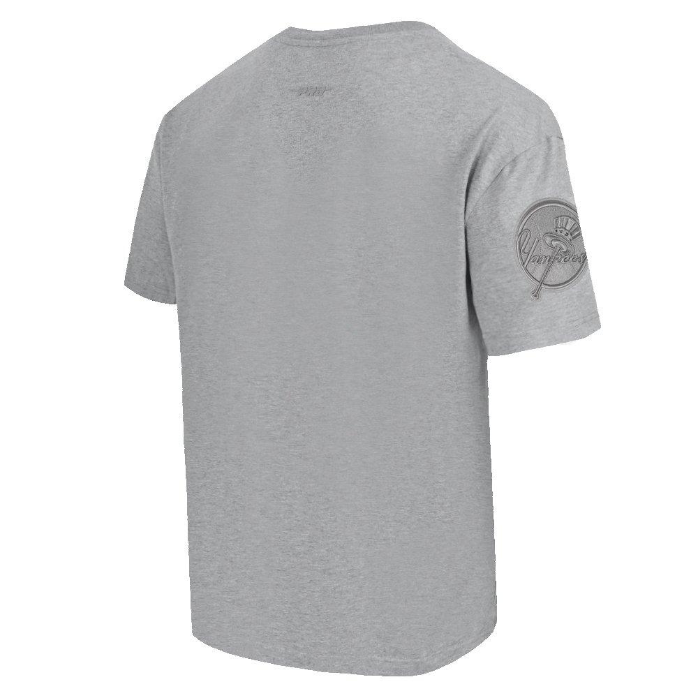 Pro Standard Men's MLB New York Yankees Neutral Drop Shoulder Top - DK GREY Thumbnail View 4