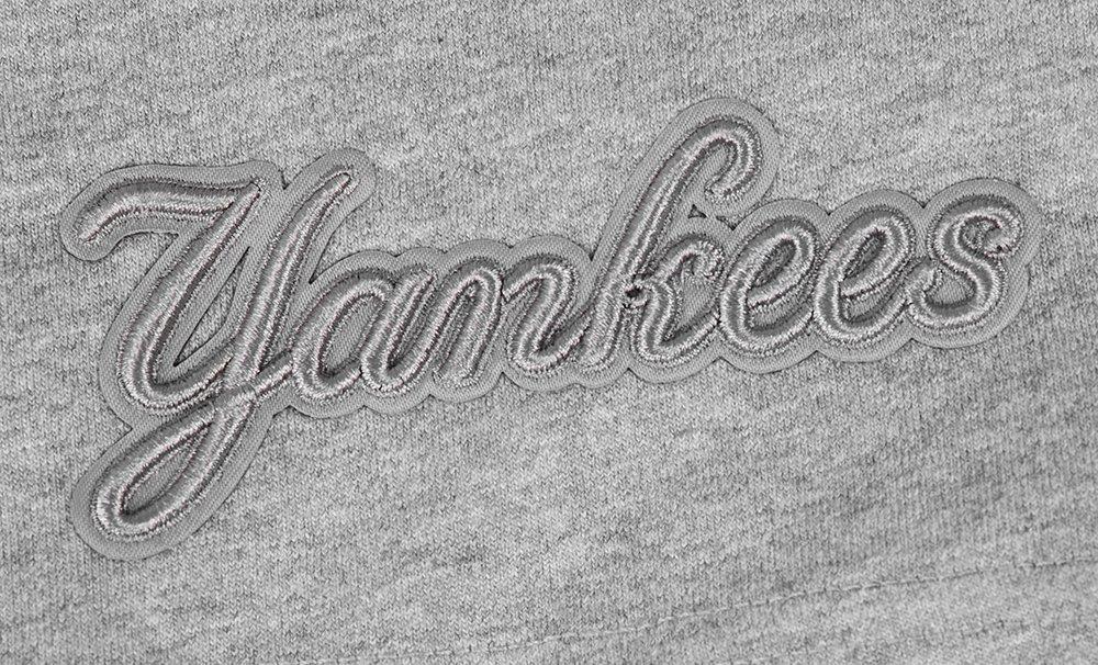 Pro Standard Men's MLB New York Yankees Neutral Drop Shoulder Top - DK GREY Thumbnail View 5