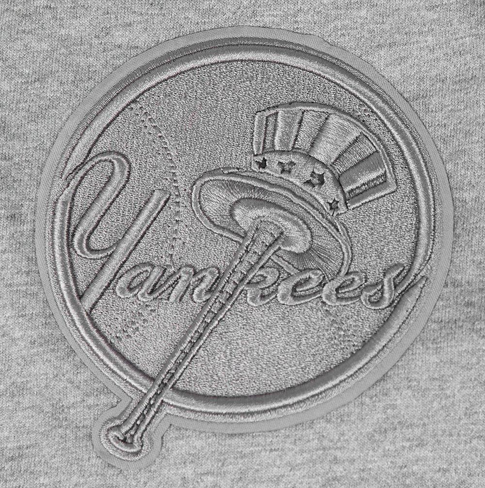 Pro Standard Men's MLB New York Yankees Neutral Drop Shoulder Top - DK GREY Thumbnail View 6