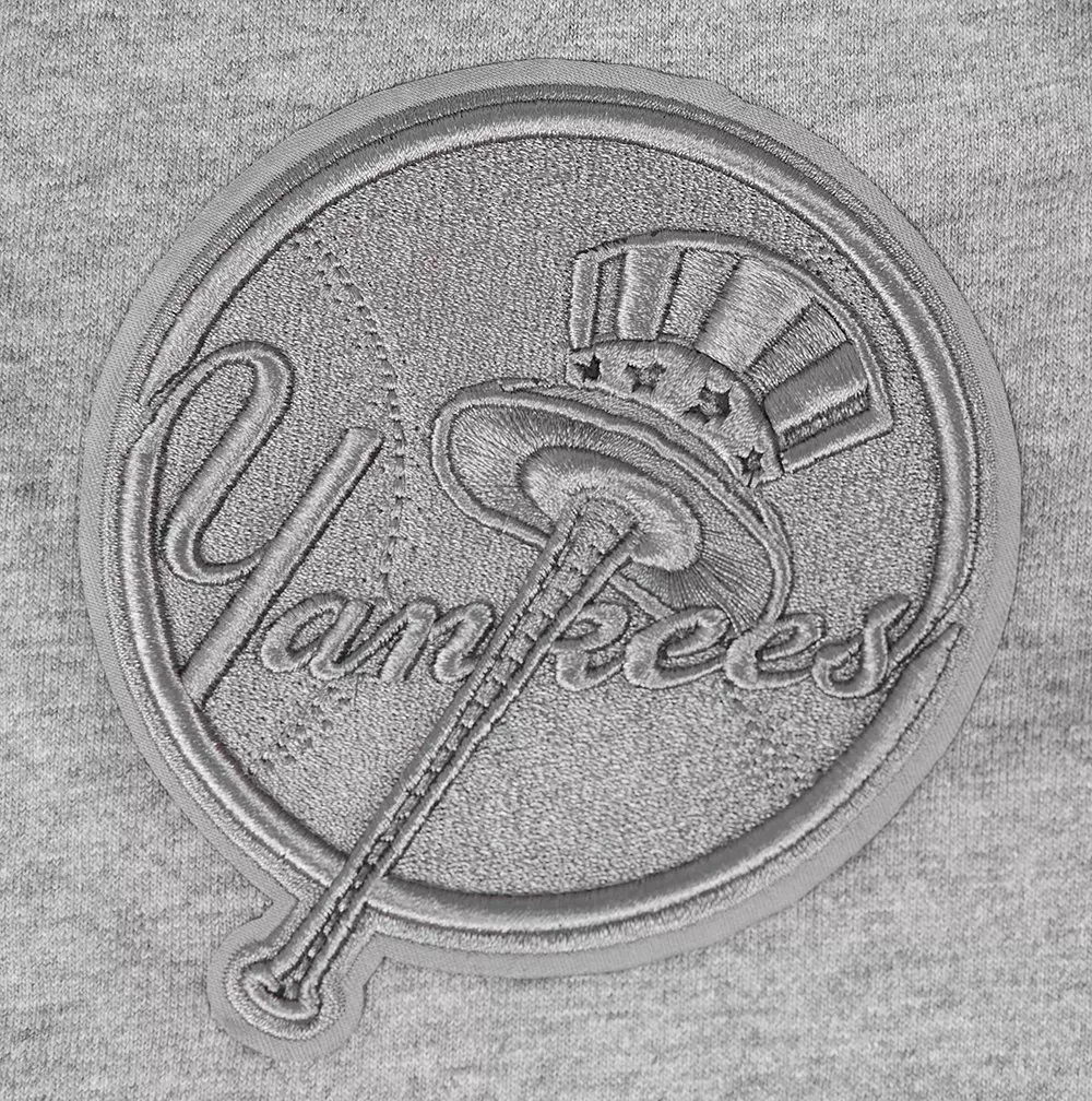 Pro Standard Men's MLB New York Yankees Neutral Drop Shoulder Top - DK GREY