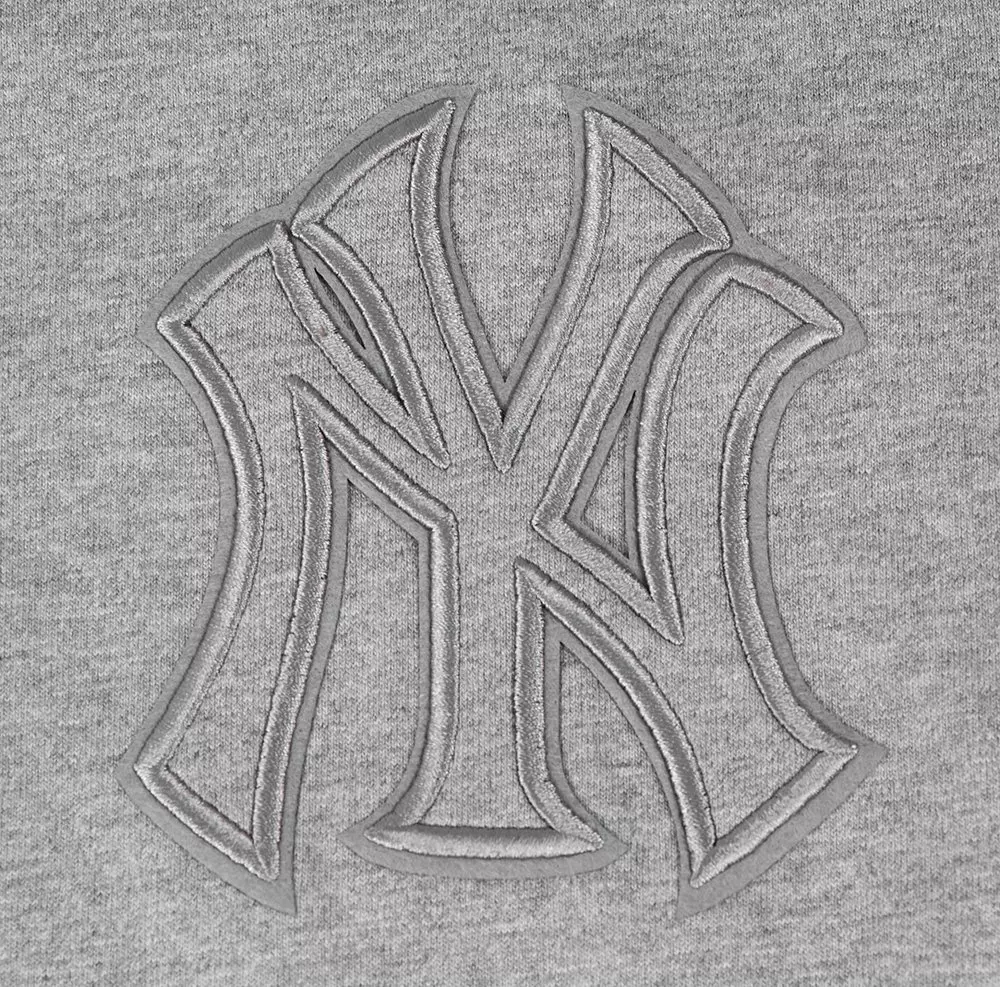 Pro Standard Men's MLB New York Yankees Neutral Drop Shoulder Top - DK GREY