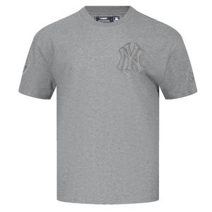 Pro Standard Men's MLB New York Yankees Neutral Drop Shoulder Top