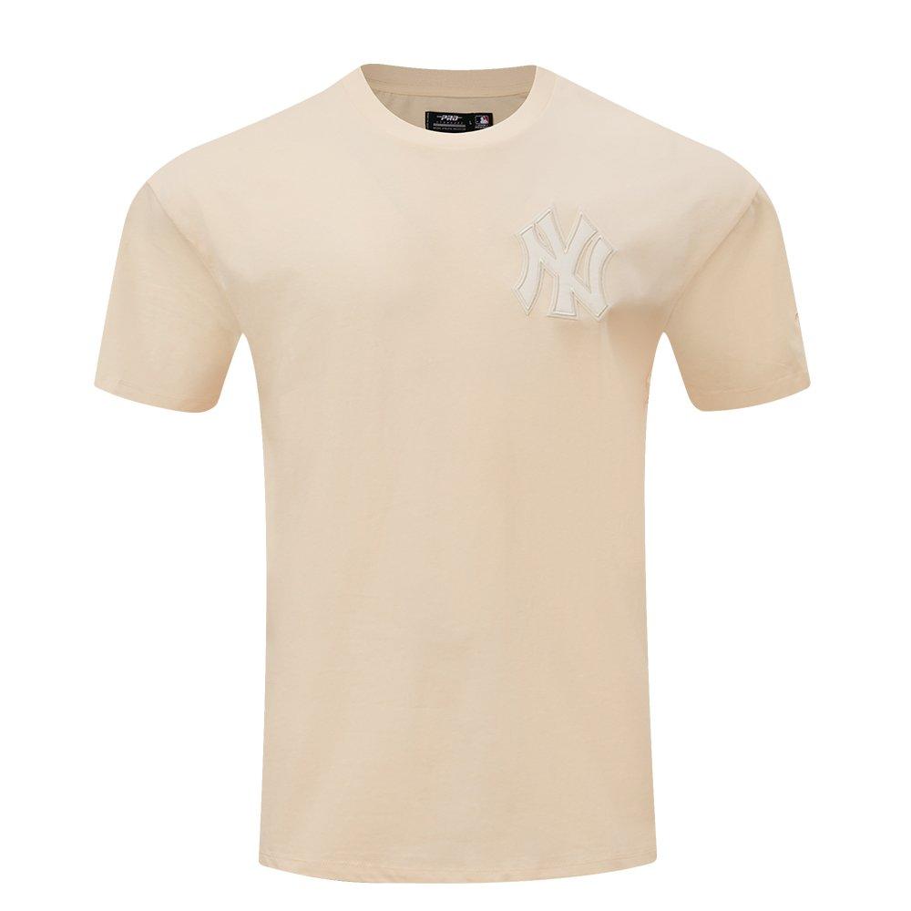 Pro Standard Men's MLB New York Yankees Neutral Drop Shoulder Top - CREAM Thumbnail View 1