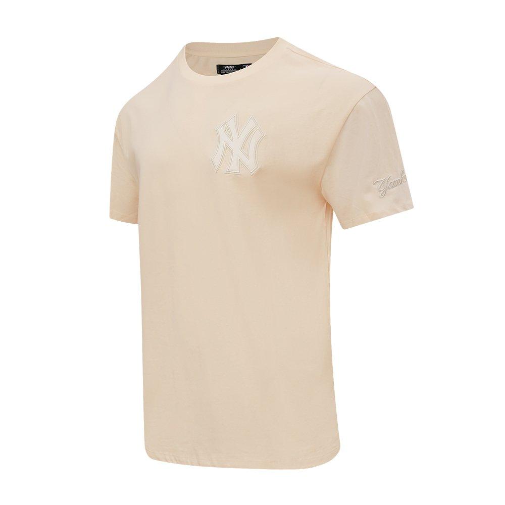 Pro Standard Men's MLB New York Yankees Neutral Drop Shoulder Top - CREAM Thumbnail View 3