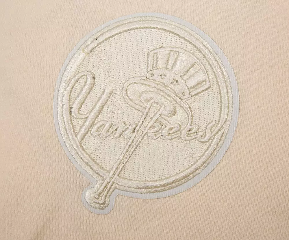 Pro Standard Men's MLB New York Yankees Neutral Drop Shoulder Top - CREAM