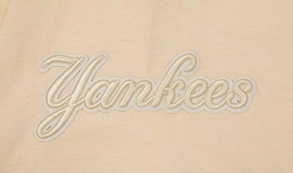 Pro Standard Men's MLB New York Yankees Neutral Drop Shoulder Top - CREAM