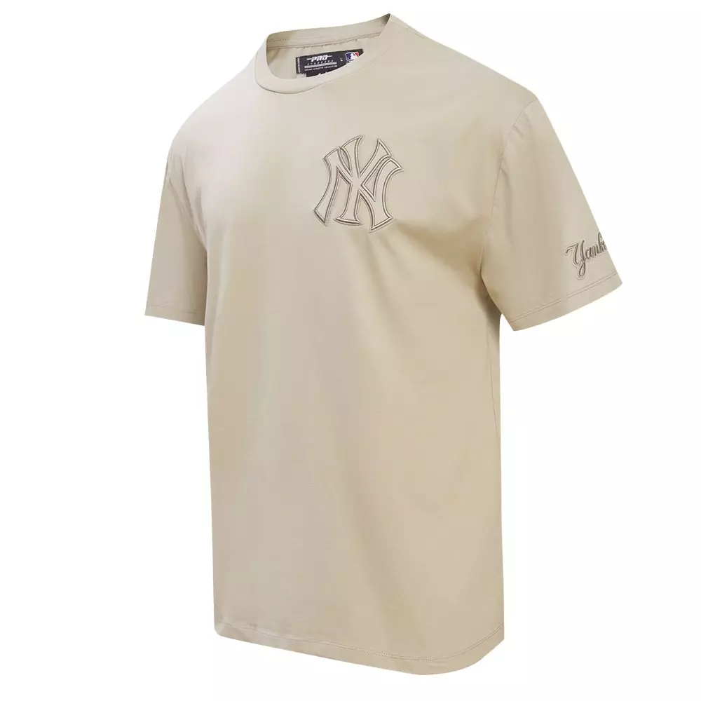 Pro Standard Men's MLB New York Yankees Neutral Drop Shoulder Top - BROWN