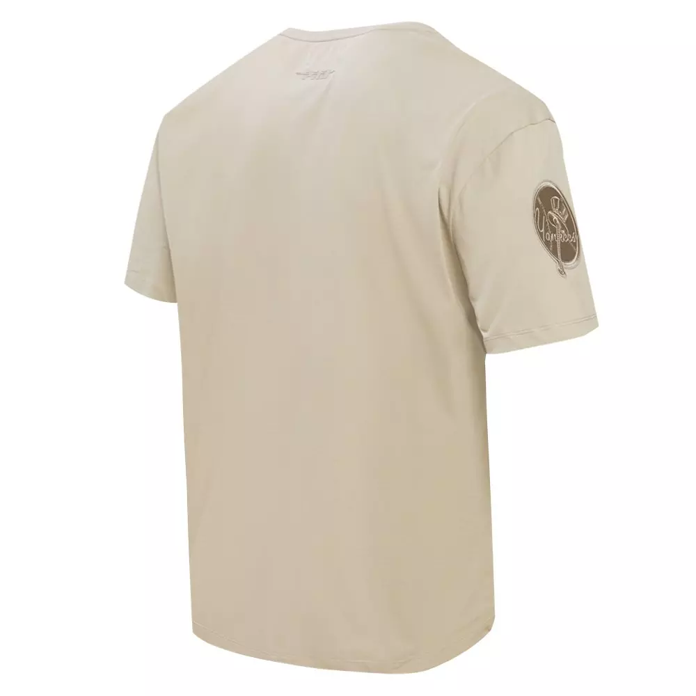 Pro Standard Men's MLB New York Yankees Neutral Drop Shoulder Top - BROWN