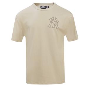 Pro Standard Men's MLB New York Yankees Neutral Drop Shoulder Top
