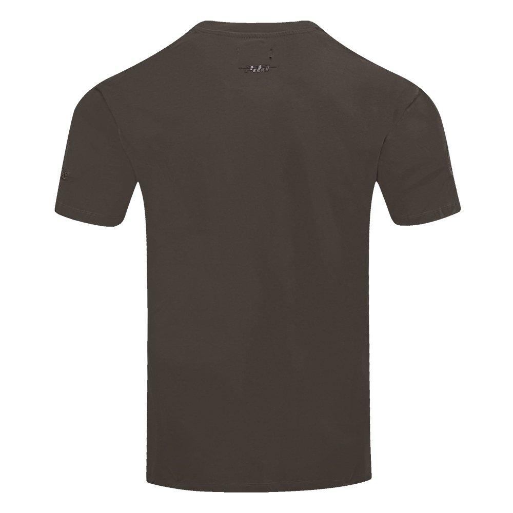 Pro Standard Men's MLB New York Yankees Neutral Drop Shoulder Top - DK BROWN Thumbnail View 2