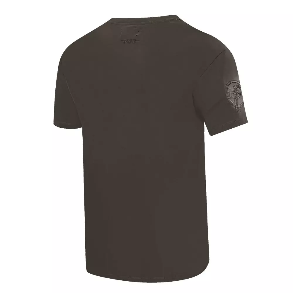 Pro Standard Men's MLB New York Yankees Neutral Drop Shoulder Top - DK BROWN