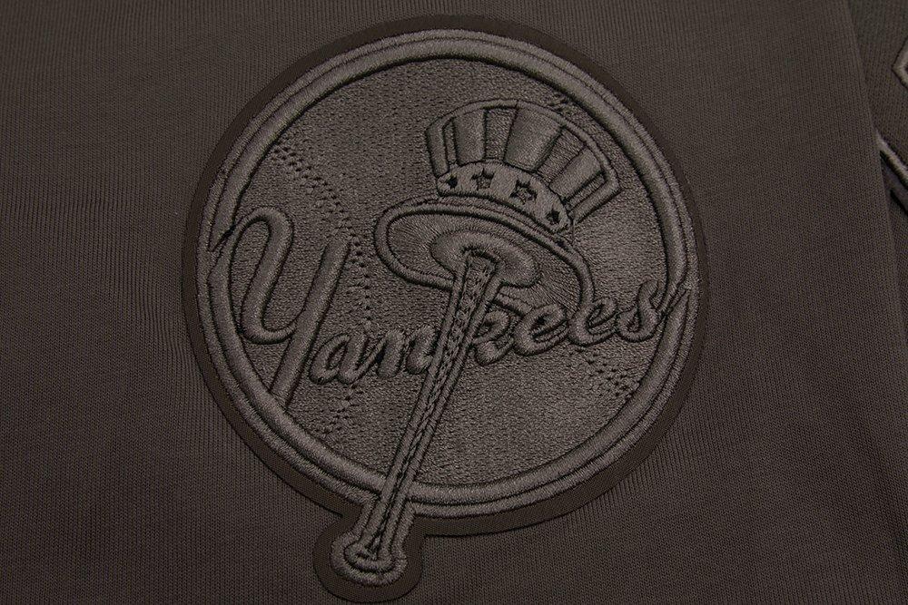 Pro Standard Men's MLB New York Yankees Neutral Drop Shoulder Top - DK BROWN Thumbnail View 6