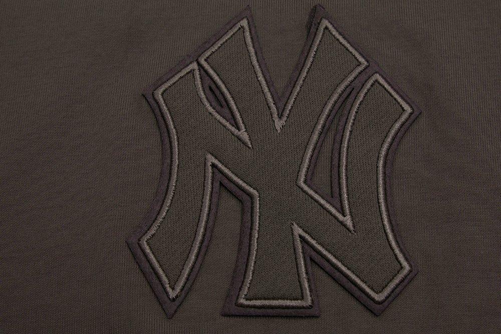 Pro Standard Men's MLB New York Yankees Neutral Drop Shoulder Top - DK BROWN Thumbnail View 7