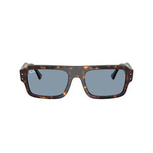 Ray-Ban Flacko Bio-Based Blue Sunglasses &ndash; Polished Havana