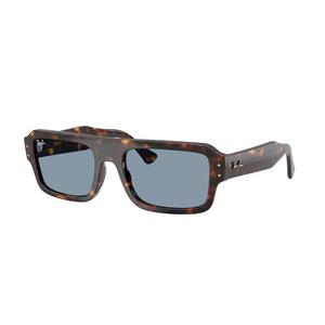 Ray-Ban Flacko Bio-Based Blue Sunglasses &ndash; Polished Havana