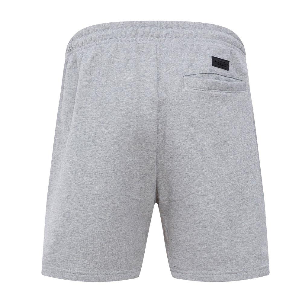 Pro Standard Men's MLB New York Yankees Bristle Fleece Shorts - GREY Thumbnail View 2