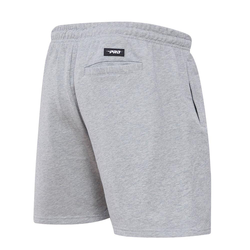 Pro Standard Men's MLB New York Yankees Bristle Fleece Shorts - GREY Thumbnail View 4