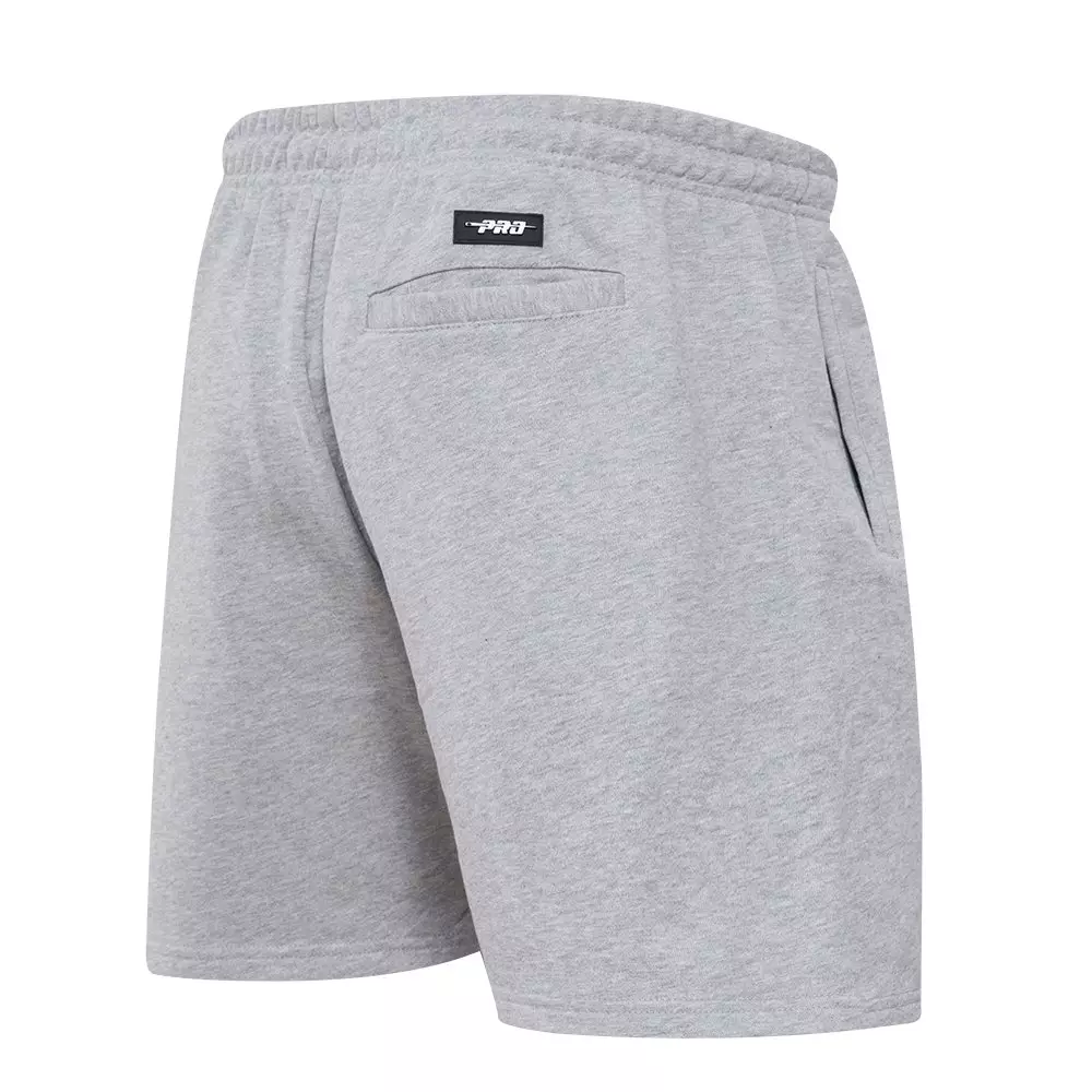 Pro Standard Men's MLB New York Yankees Bristle Fleece Shorts - GREY