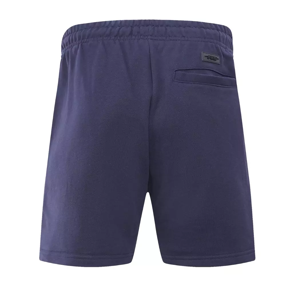 Pro Standard Men's MLB New York Yankees Bristle Fleece Shorts - NAVY