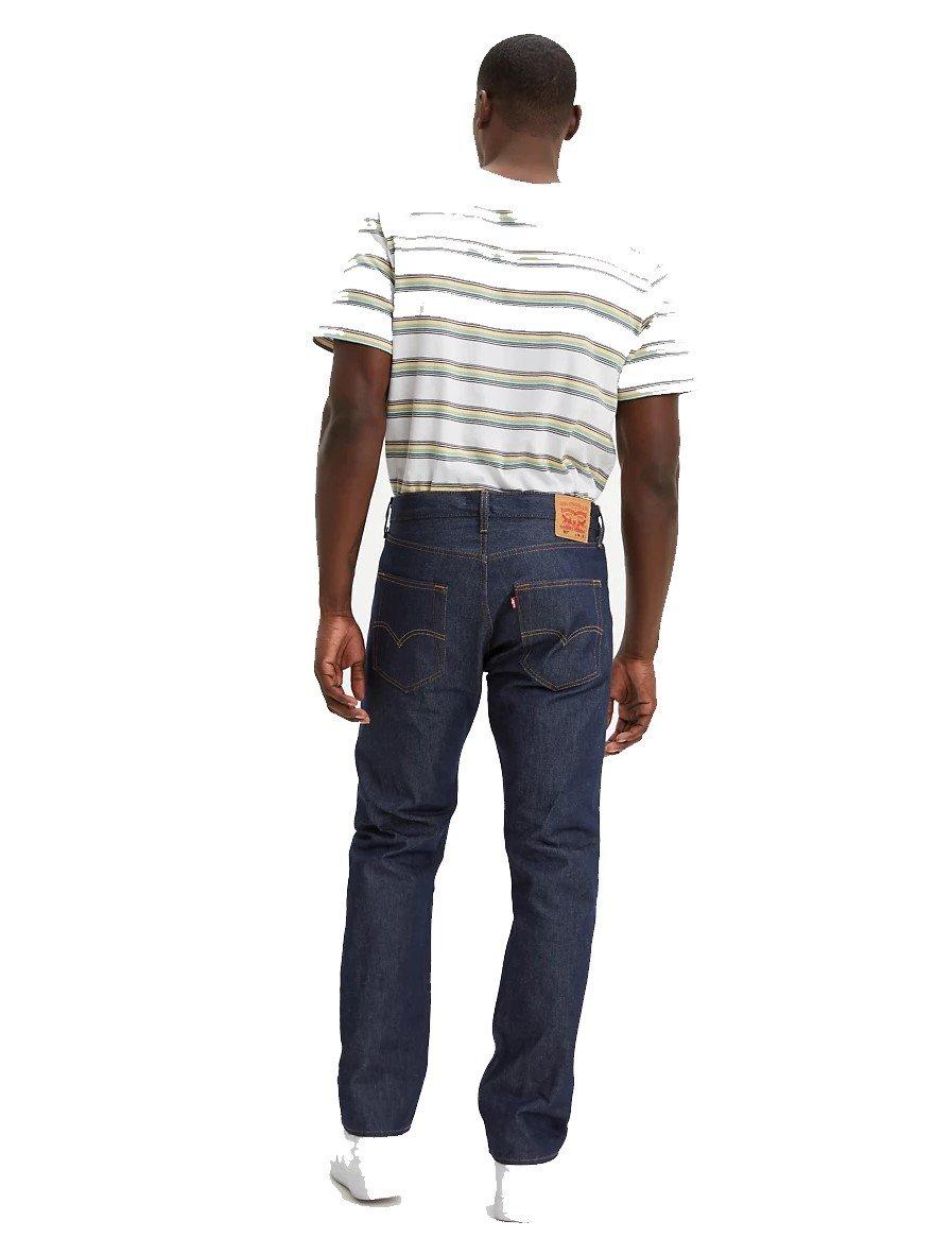 Levi's 501 Original Fit Shrink to Fit Jeans - BLUE Thumbnail View 4