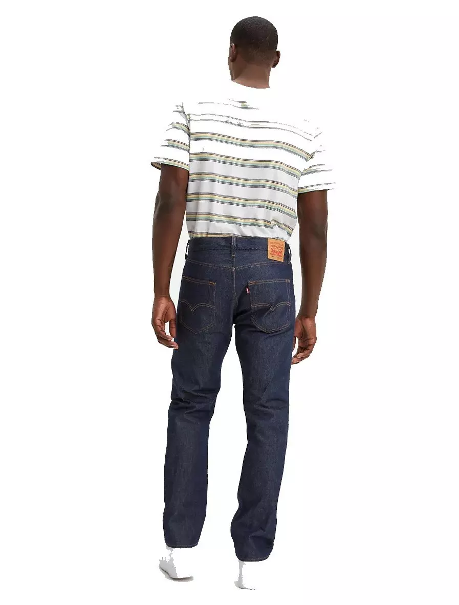 Levi's 501 Original Fit Shrink to Fit Jeans - BLUE