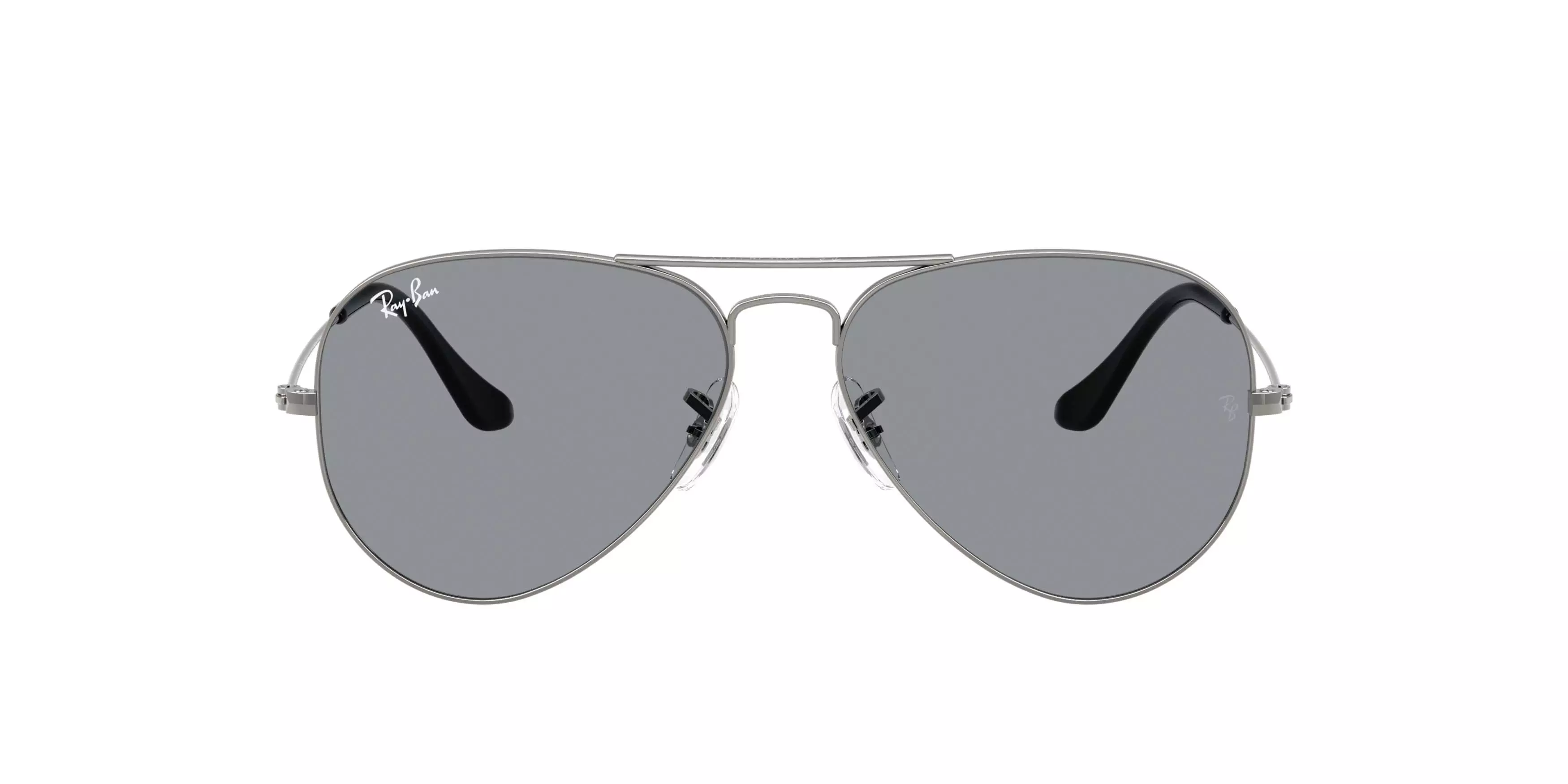 Ray-Ban Aviator Large Metal Grey Sunglasses &ndash; Gunmetal - GREY