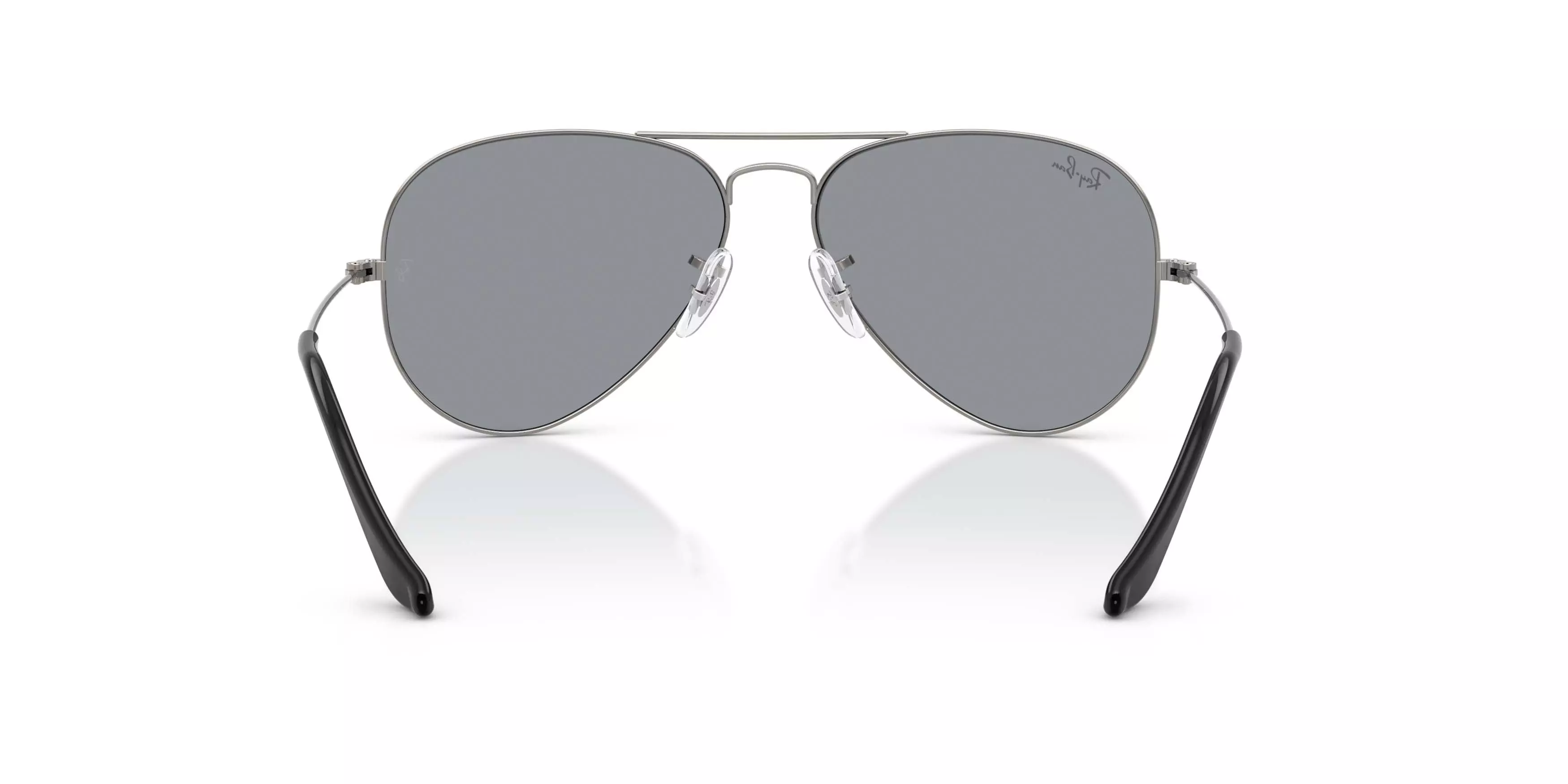Ray-Ban Aviator Large Metal Grey Sunglasses &ndash; Gunmetal - GREY