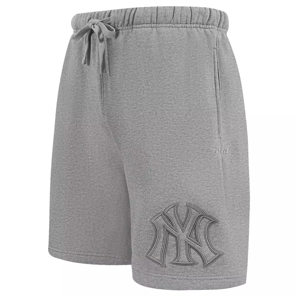 Pro Standard Men's MLB New York Yankees Neutral Fleece Short - DK GREY