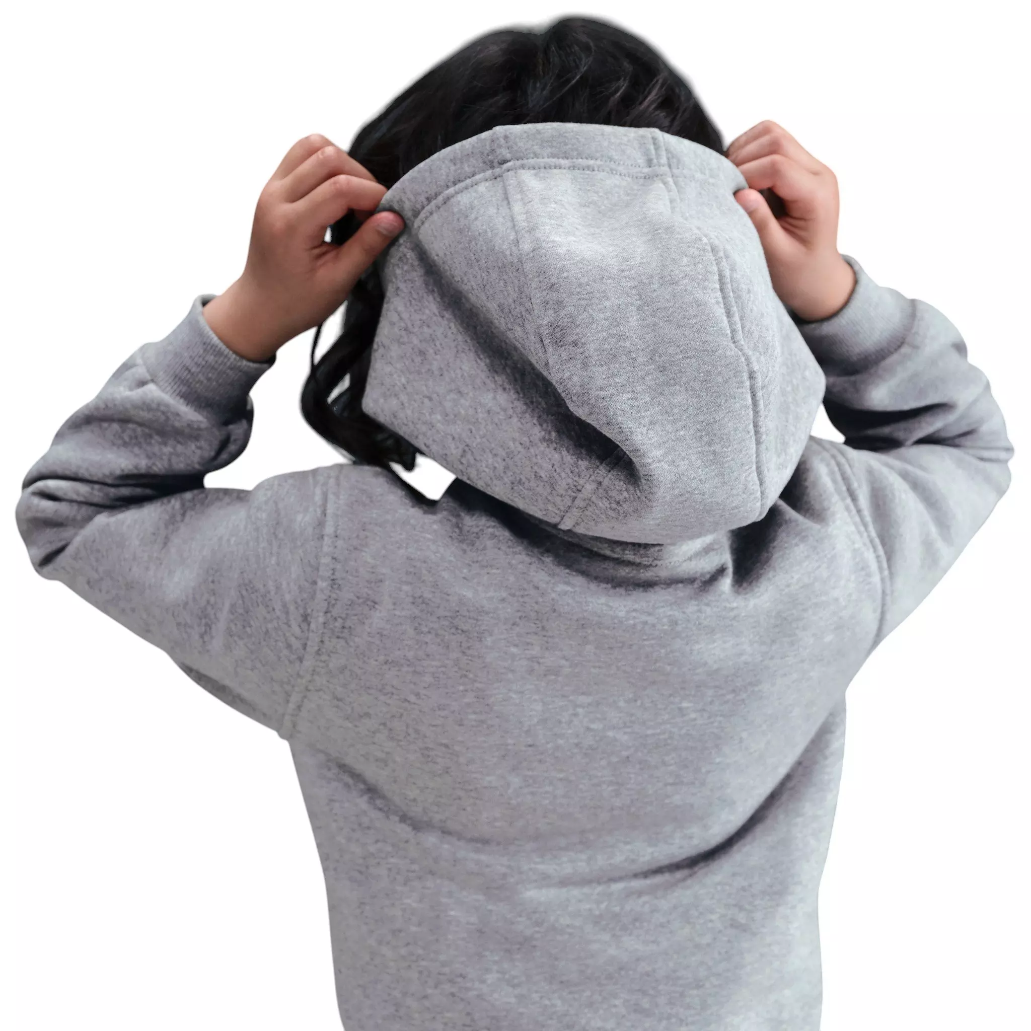 Nike Big Kids' Sportswear Club Fleece Hoodie - Grey/Royal - GREY/ROYAL