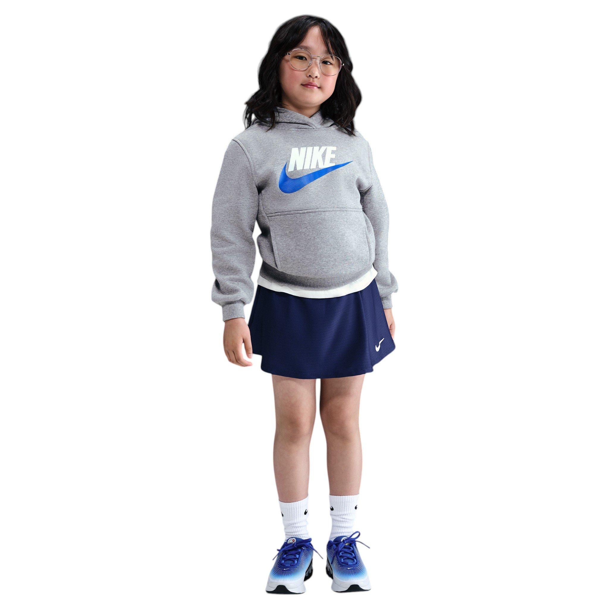 Nike Big Kids' Sportswear Club Fleece Hoodie - Grey/Royal - GREY/ROYAL