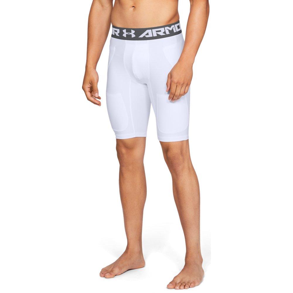 Under Armour Men's White Football 6-Pocket Girdle - WHITE Thumbnail View 1