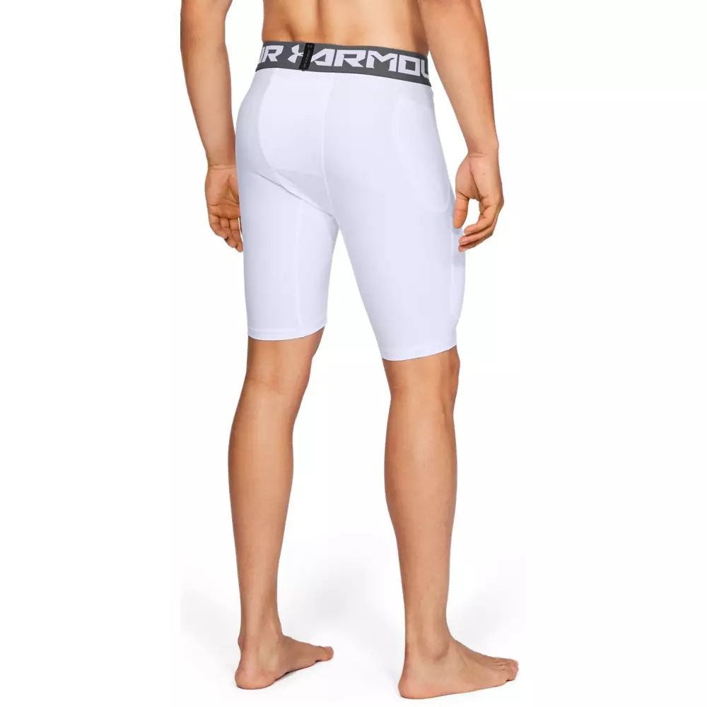 Under Armour Men's White Football 6-Pocket Girdle - WHITE