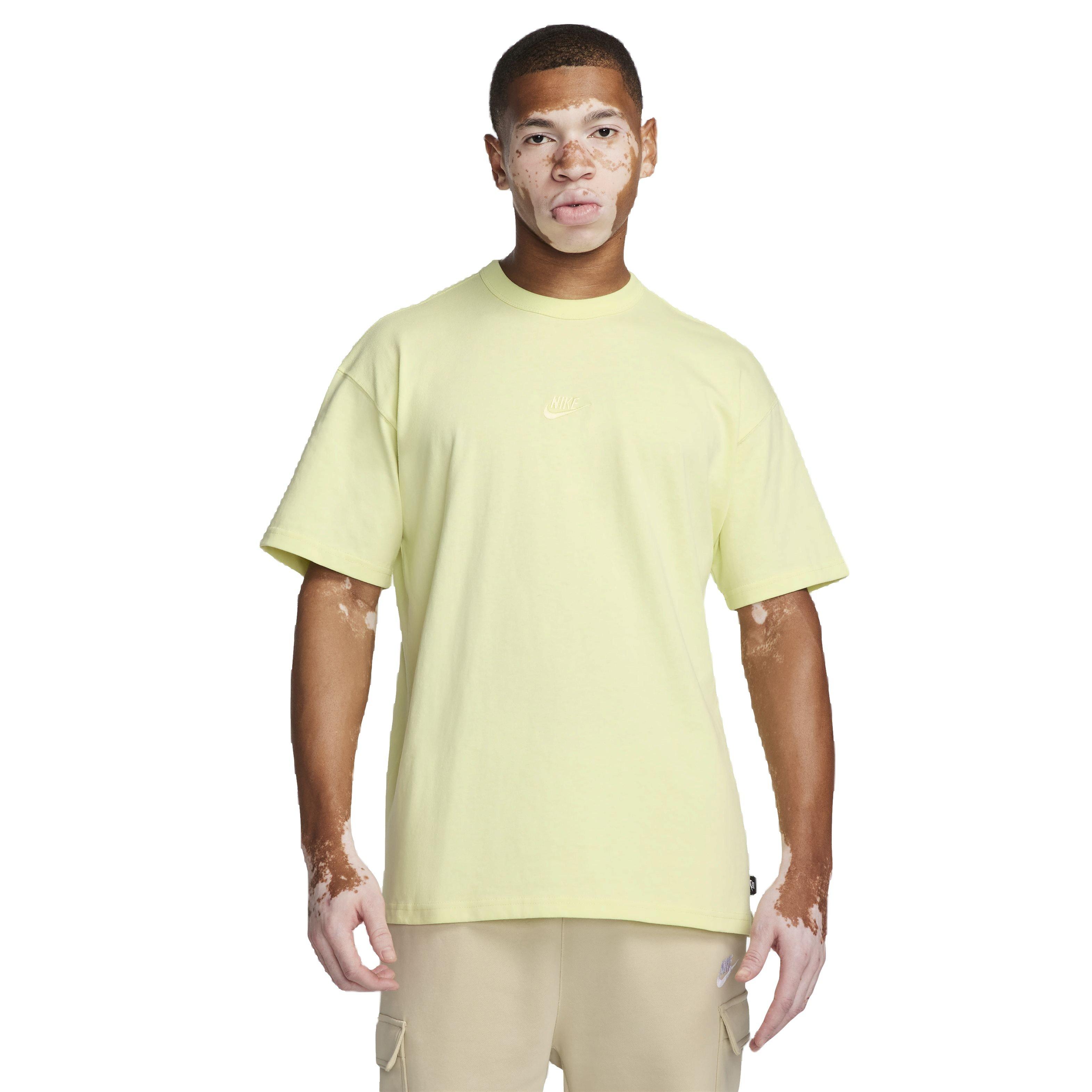 Nike Men's Sportswear Premium Essentials Loose T-Shirt - LIME GREEN Thumbnail View 1