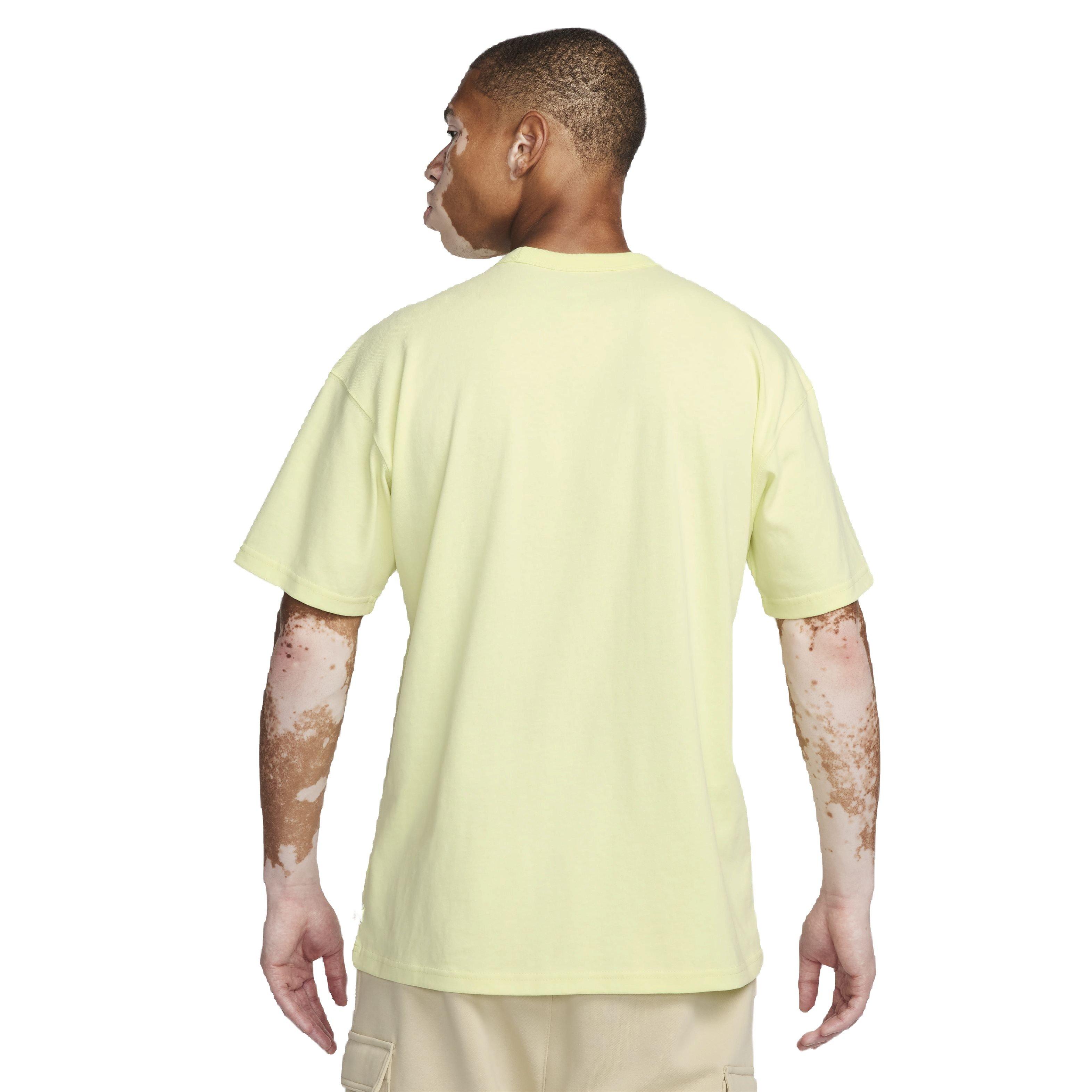 Nike Men's Sportswear Premium Essentials Loose T-Shirt - LIME GREEN Thumbnail View 2